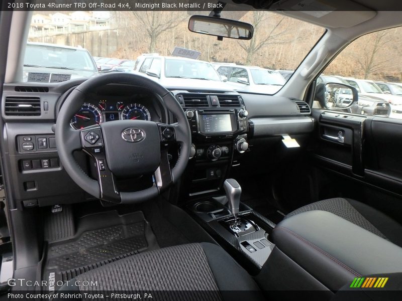Midnight Black Metallic / Black 2018 Toyota 4Runner TRD Off-Road 4x4