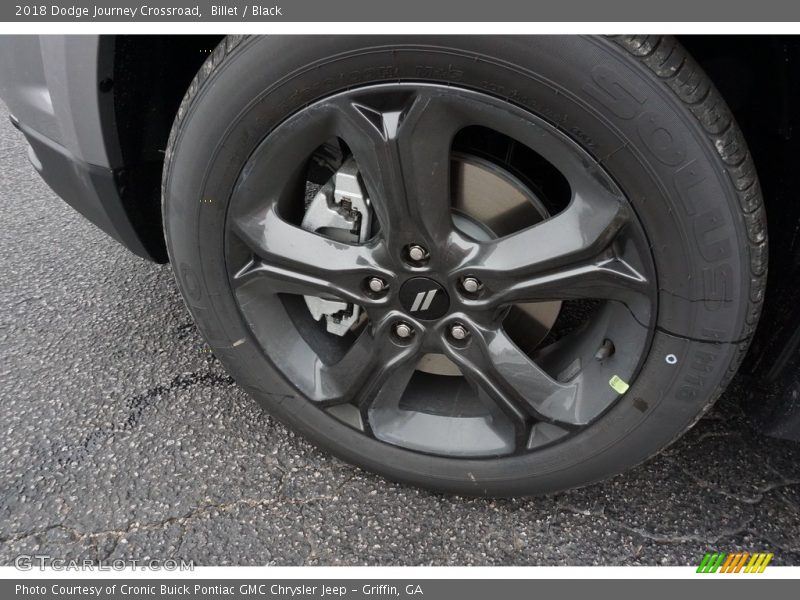 Billet / Black 2018 Dodge Journey Crossroad