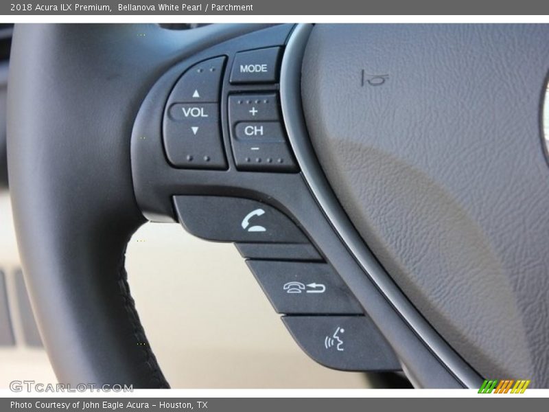 Bellanova White Pearl / Parchment 2018 Acura ILX Premium