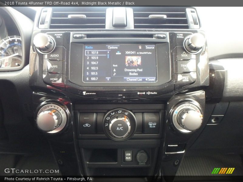 Midnight Black Metallic / Black 2018 Toyota 4Runner TRD Off-Road 4x4