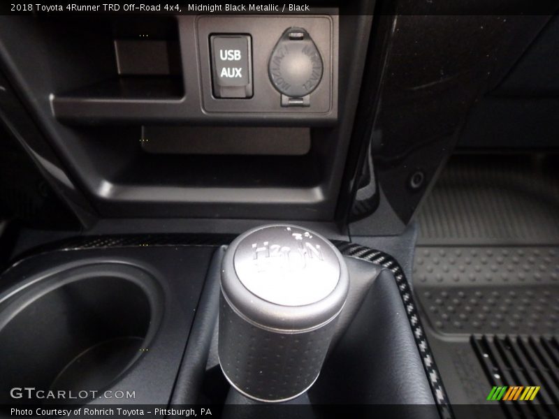 Midnight Black Metallic / Black 2018 Toyota 4Runner TRD Off-Road 4x4
