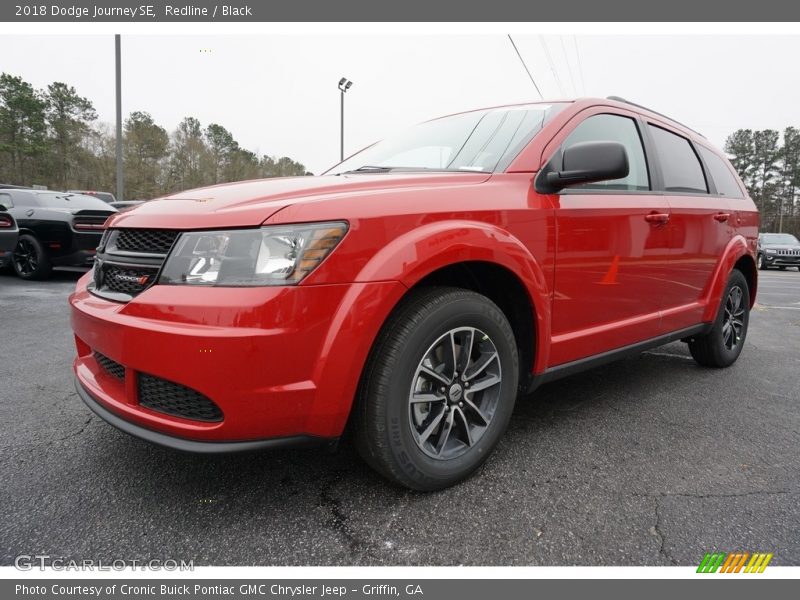 Redline / Black 2018 Dodge Journey SE