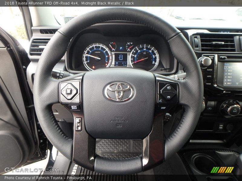 Midnight Black Metallic / Black 2018 Toyota 4Runner TRD Off-Road 4x4