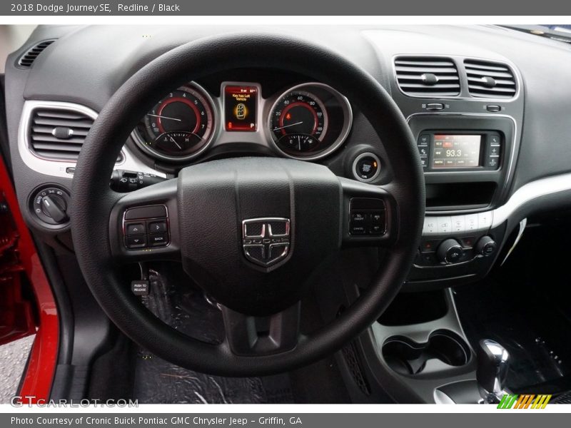 Redline / Black 2018 Dodge Journey SE