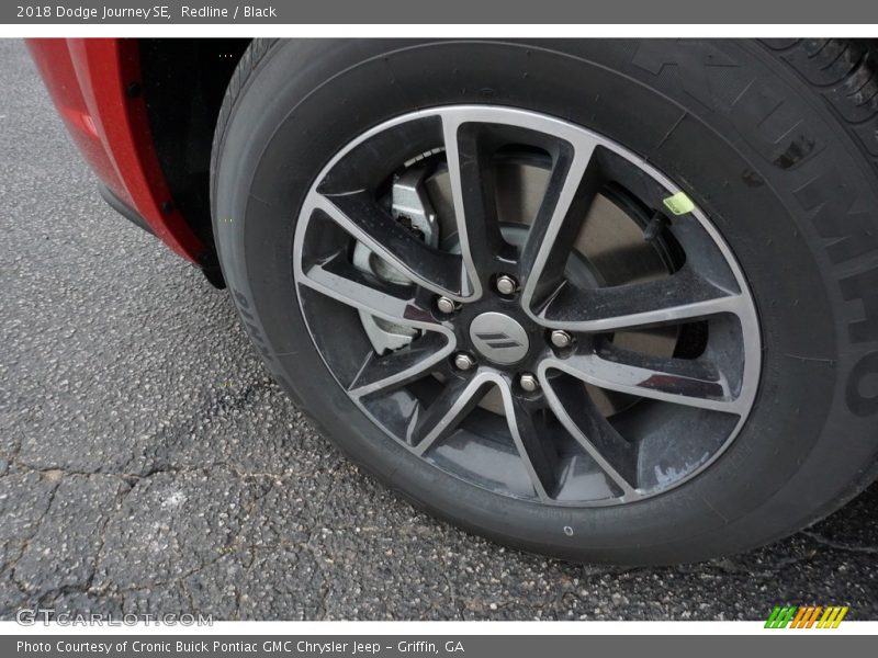 Redline / Black 2018 Dodge Journey SE