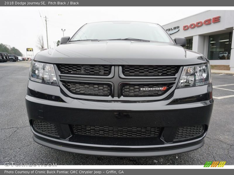 Pitch Black / Black 2018 Dodge Journey SE