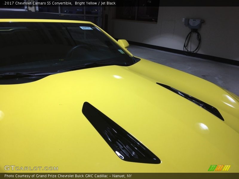Bright Yellow / Jet Black 2017 Chevrolet Camaro SS Convertible