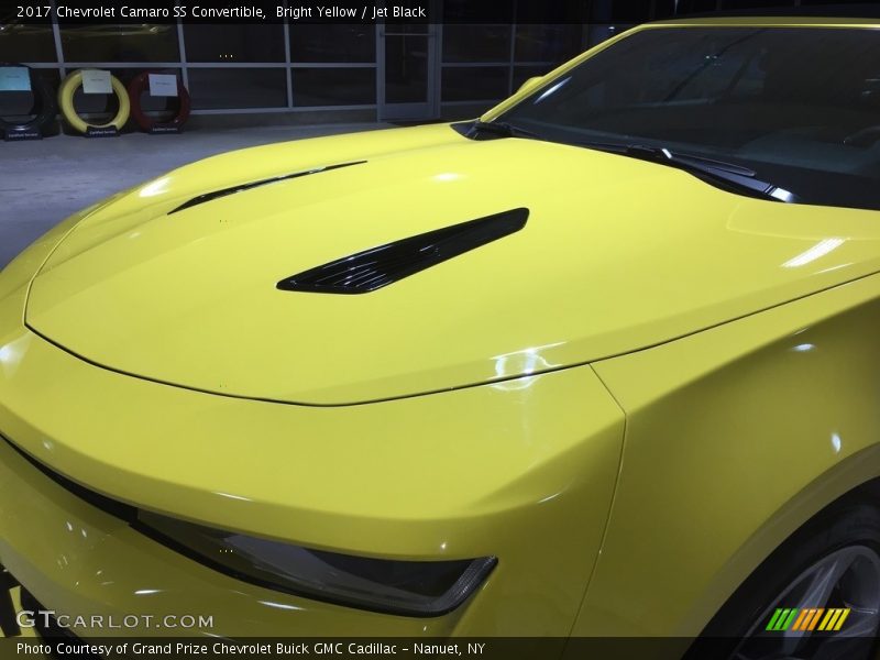 Bright Yellow / Jet Black 2017 Chevrolet Camaro SS Convertible