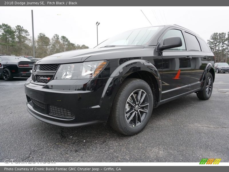 Pitch Black / Black 2018 Dodge Journey SE