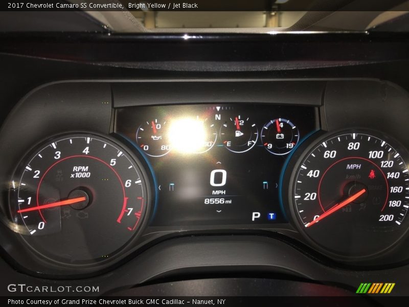 Bright Yellow / Jet Black 2017 Chevrolet Camaro SS Convertible