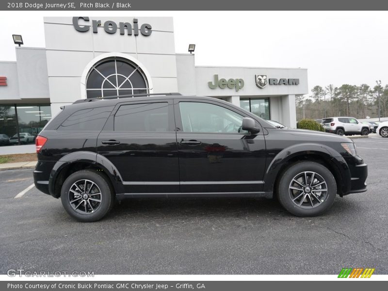 Pitch Black / Black 2018 Dodge Journey SE