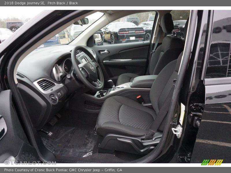 Pitch Black / Black 2018 Dodge Journey SE