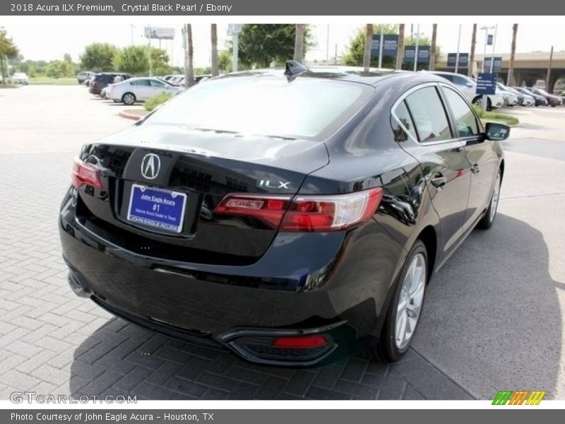 Crystal Black Pearl / Ebony 2018 Acura ILX Premium