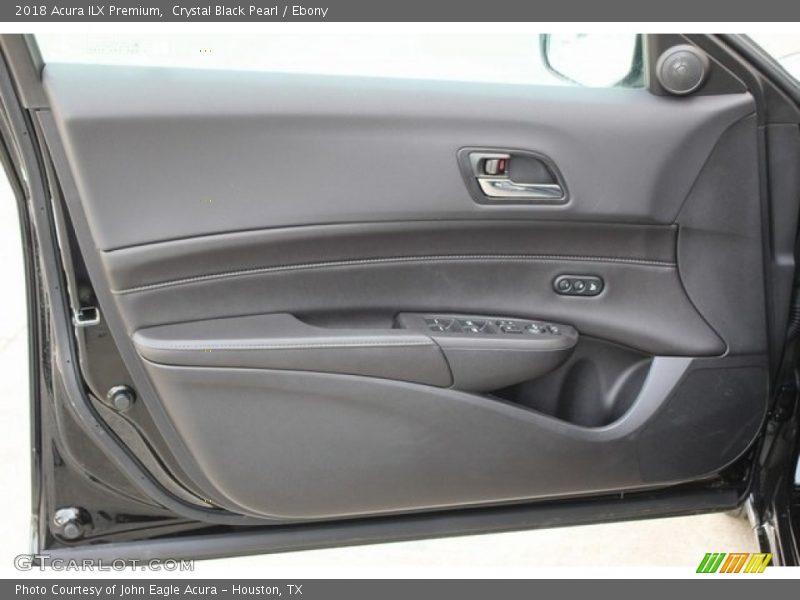 Crystal Black Pearl / Ebony 2018 Acura ILX Premium