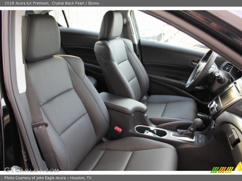 Crystal Black Pearl / Ebony 2018 Acura ILX Premium