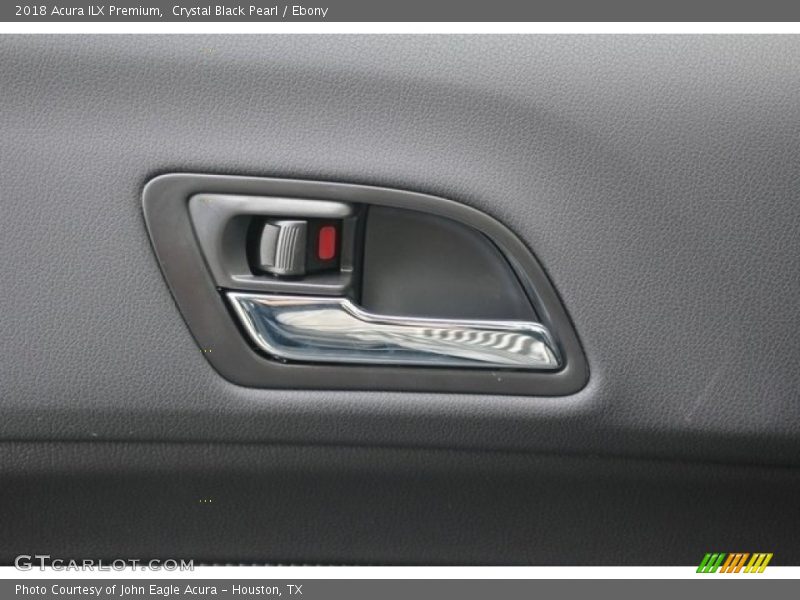 Crystal Black Pearl / Ebony 2018 Acura ILX Premium