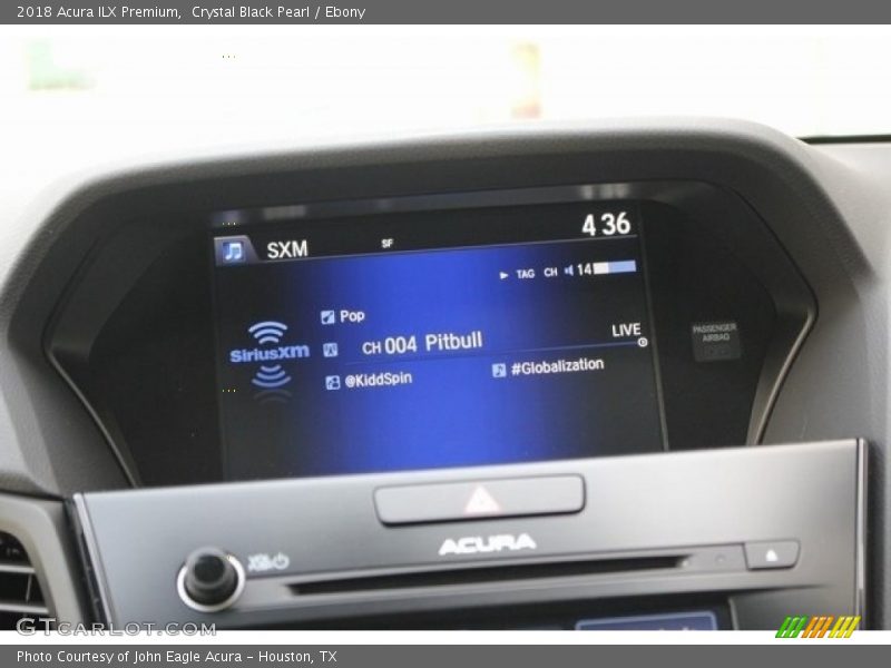Crystal Black Pearl / Ebony 2018 Acura ILX Premium