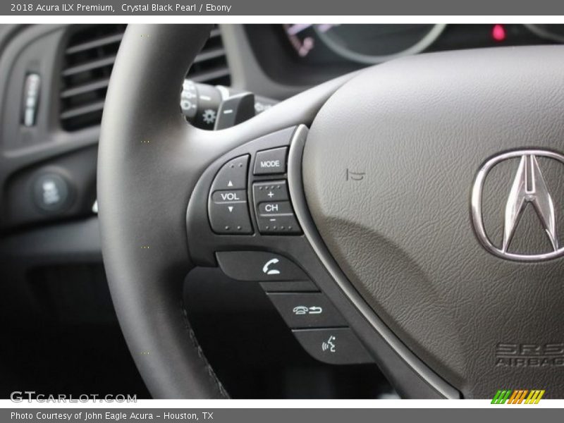 Crystal Black Pearl / Ebony 2018 Acura ILX Premium