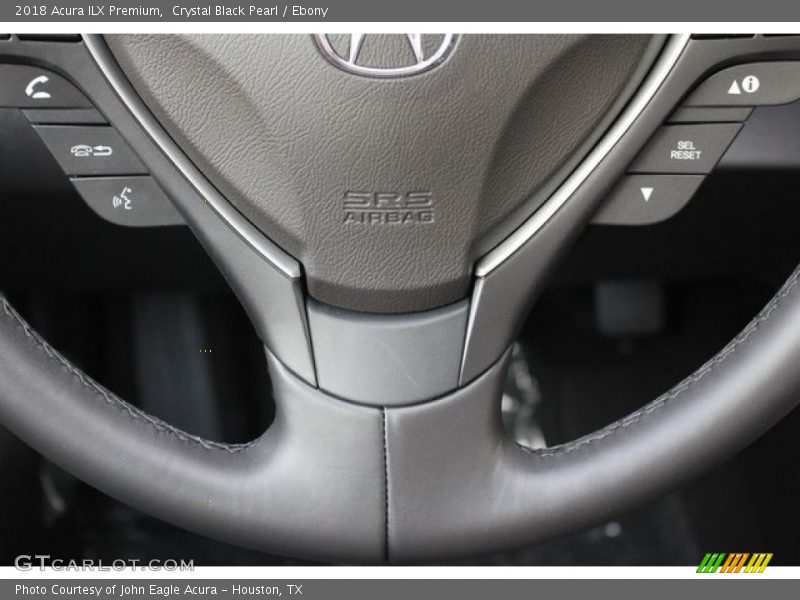 Crystal Black Pearl / Ebony 2018 Acura ILX Premium