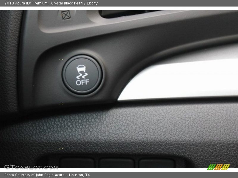 Crystal Black Pearl / Ebony 2018 Acura ILX Premium