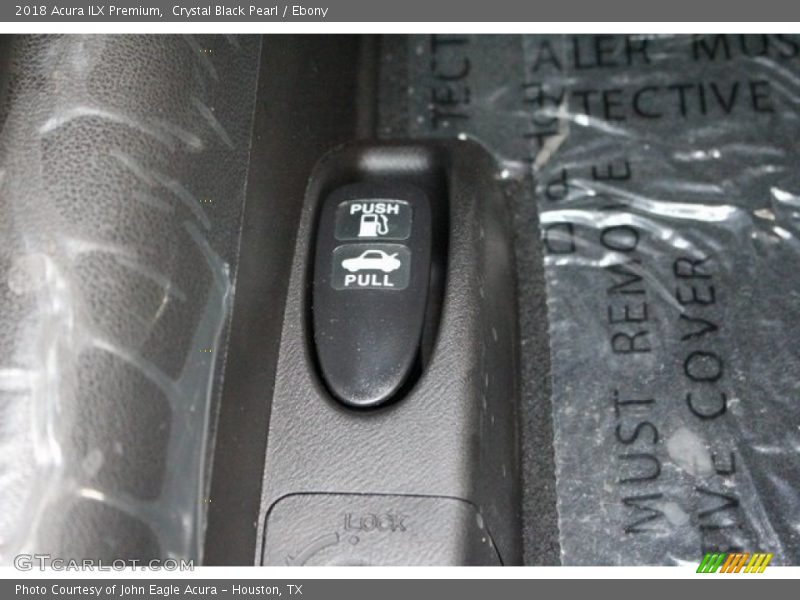 Crystal Black Pearl / Ebony 2018 Acura ILX Premium