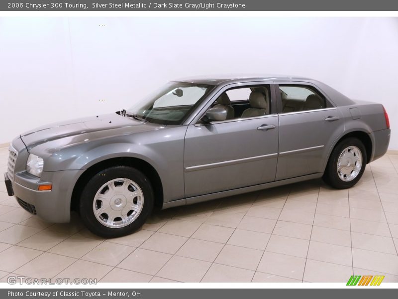 Silver Steel Metallic / Dark Slate Gray/Light Graystone 2006 Chrysler 300 Touring