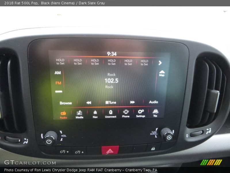 Controls of 2018 500L Pop