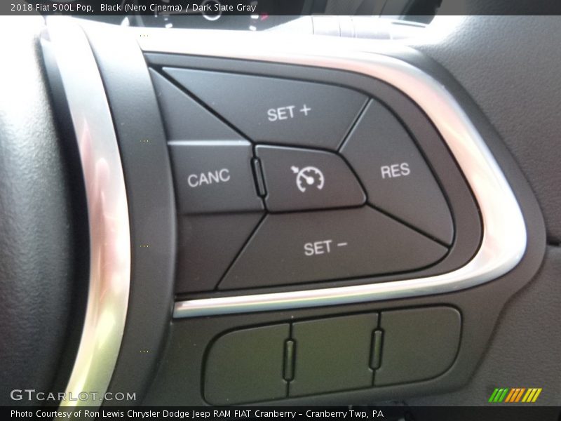 Controls of 2018 500L Pop