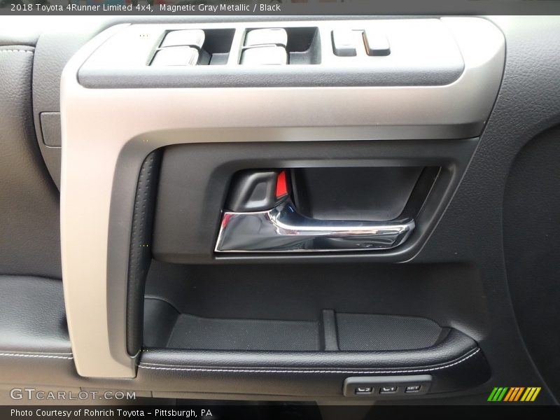 Magnetic Gray Metallic / Black 2018 Toyota 4Runner Limited 4x4