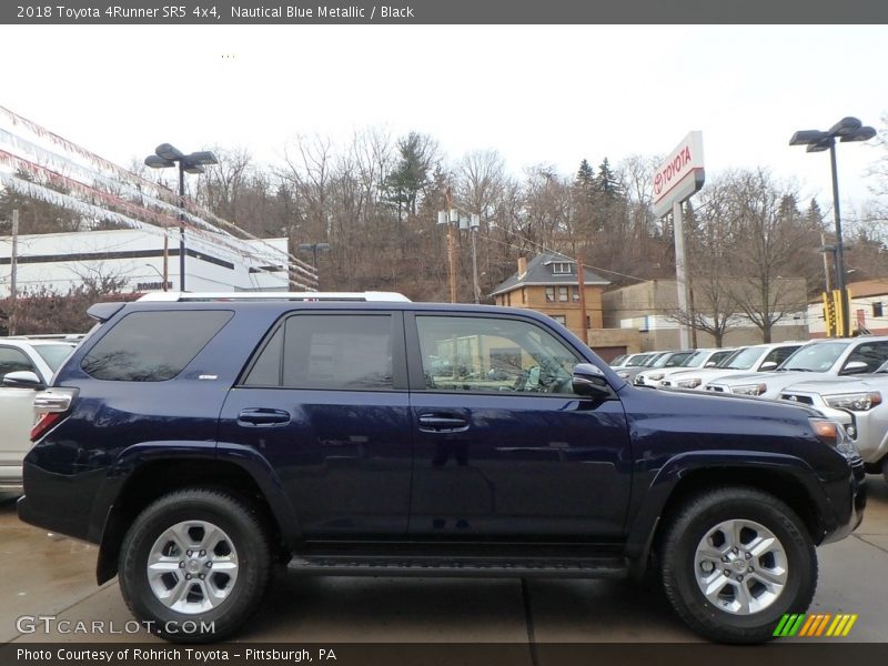 Nautical Blue Metallic / Black 2018 Toyota 4Runner SR5 4x4