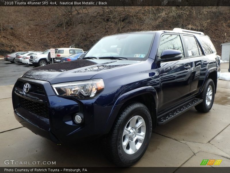 Nautical Blue Metallic / Black 2018 Toyota 4Runner SR5 4x4