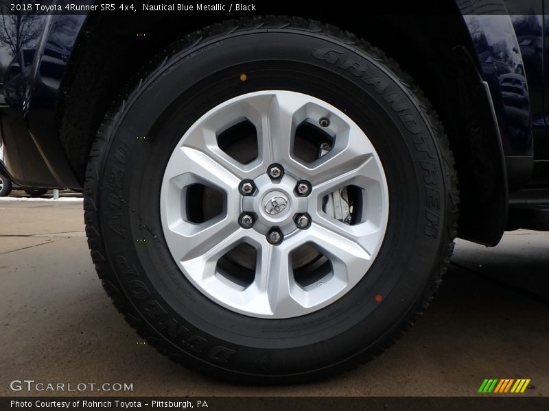 Nautical Blue Metallic / Black 2018 Toyota 4Runner SR5 4x4