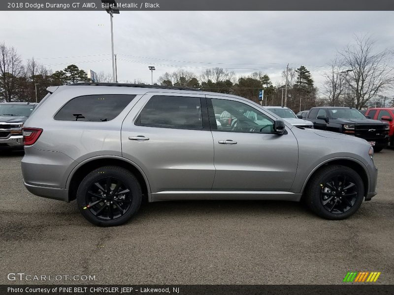 Billet Metallic / Black 2018 Dodge Durango GT AWD