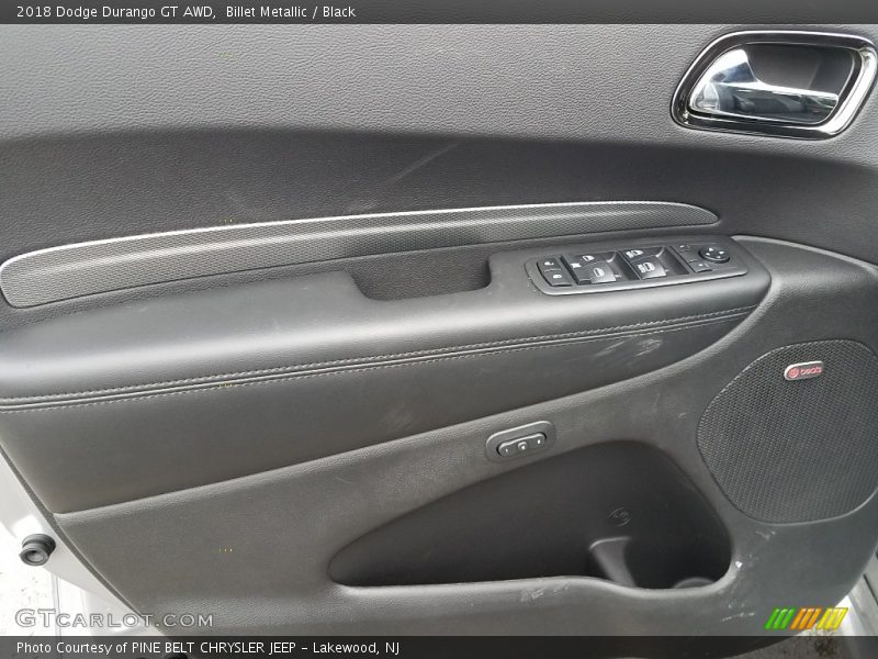 Billet Metallic / Black 2018 Dodge Durango GT AWD