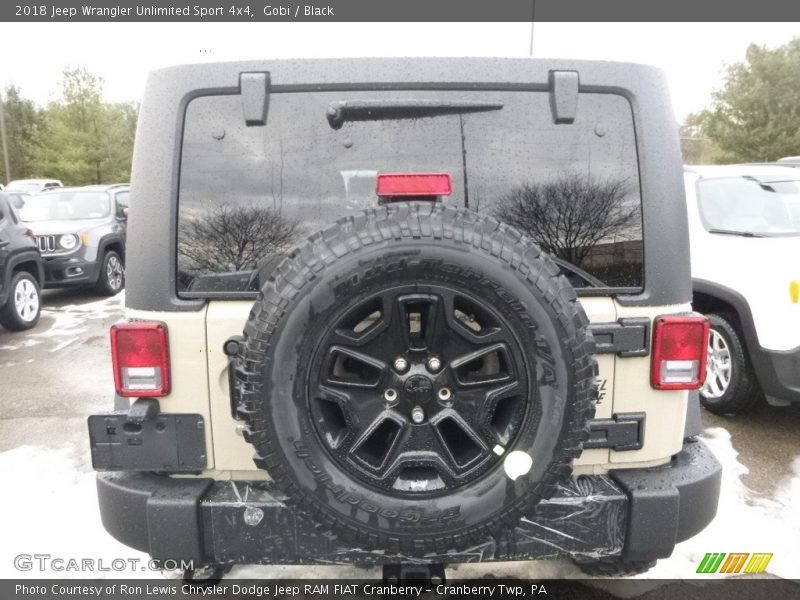 Gobi / Black 2018 Jeep Wrangler Unlimited Sport 4x4