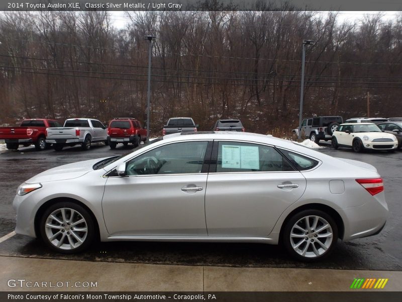 Classic Silver Metallic / Light Gray 2014 Toyota Avalon XLE