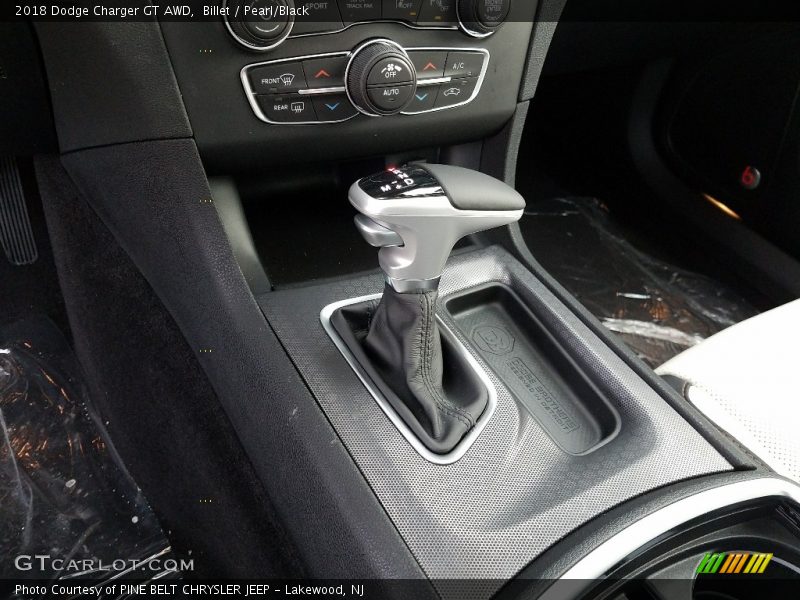 Billet / Pearl/Black 2018 Dodge Charger GT AWD
