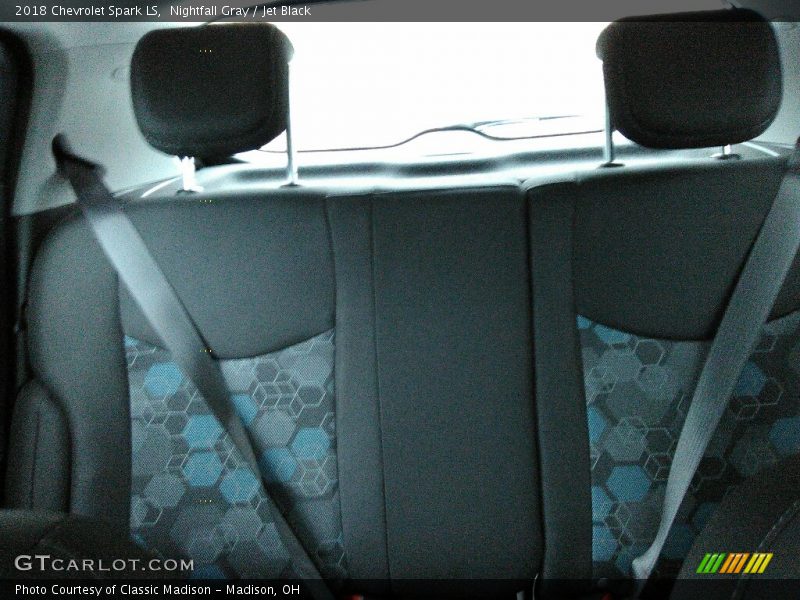 Nightfall Gray / Jet Black 2018 Chevrolet Spark LS
