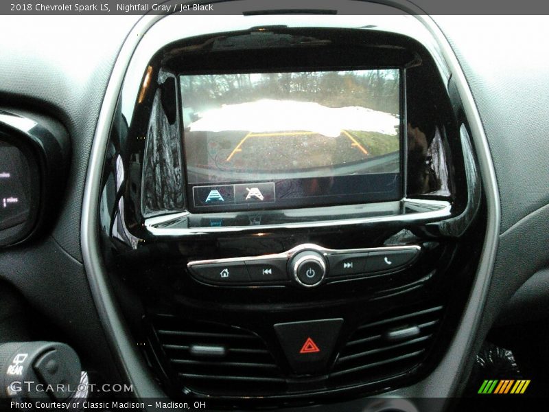 Nightfall Gray / Jet Black 2018 Chevrolet Spark LS