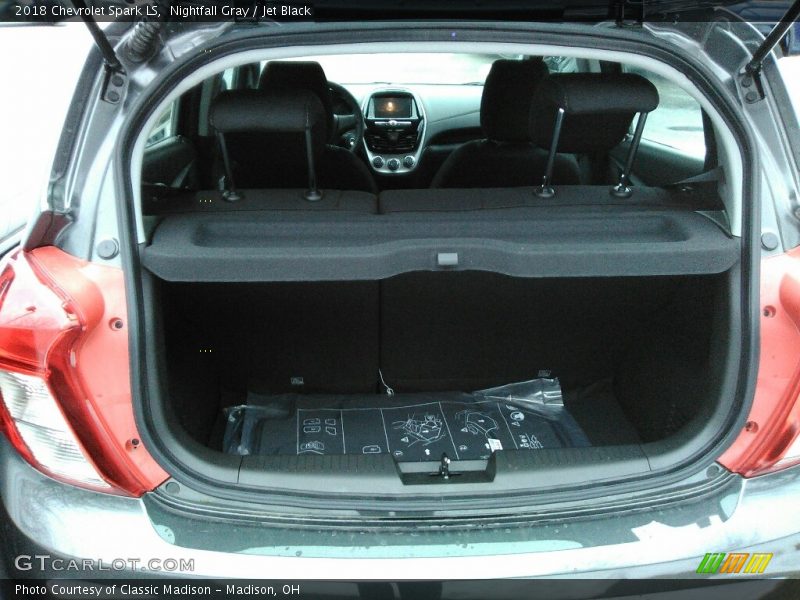 Nightfall Gray / Jet Black 2018 Chevrolet Spark LS