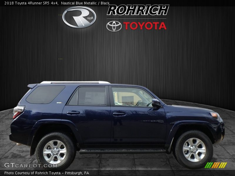 Nautical Blue Metallic / Black 2018 Toyota 4Runner SR5 4x4