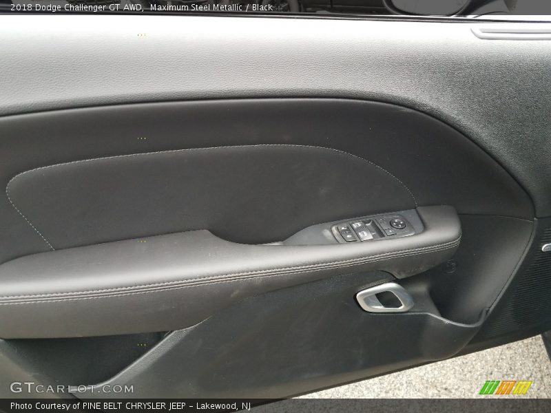 Maximum Steel Metallic / Black 2018 Dodge Challenger GT AWD