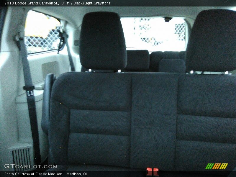 Billet / Black/Light Graystone 2018 Dodge Grand Caravan SE