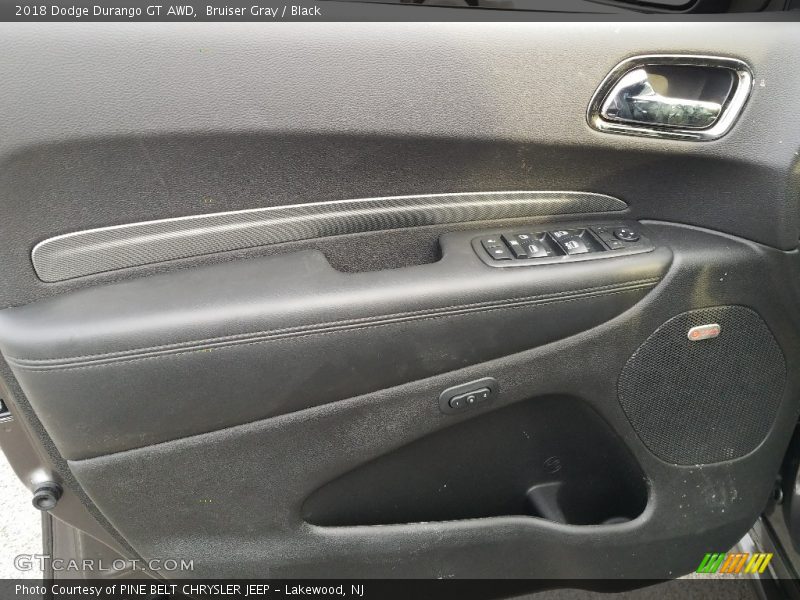 Bruiser Gray / Black 2018 Dodge Durango GT AWD