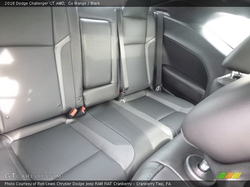 Go Mango / Black 2018 Dodge Challenger GT AWD