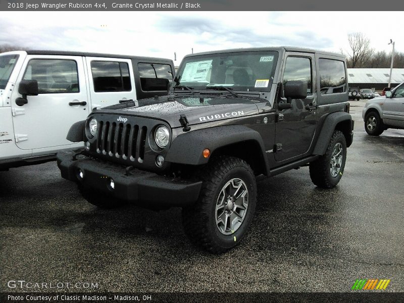 Front 3/4 View of 2018 Wrangler Rubicon 4x4
