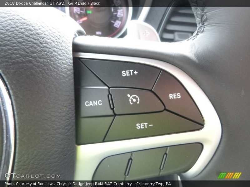 Controls of 2018 Challenger GT AWD