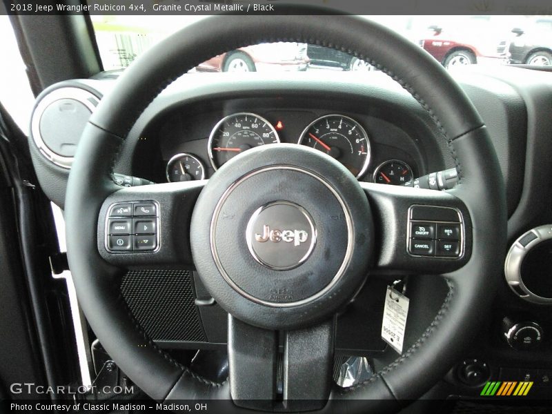  2018 Wrangler Rubicon 4x4 Steering Wheel