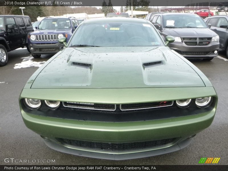 F8 Green / Black 2018 Dodge Challenger R/T