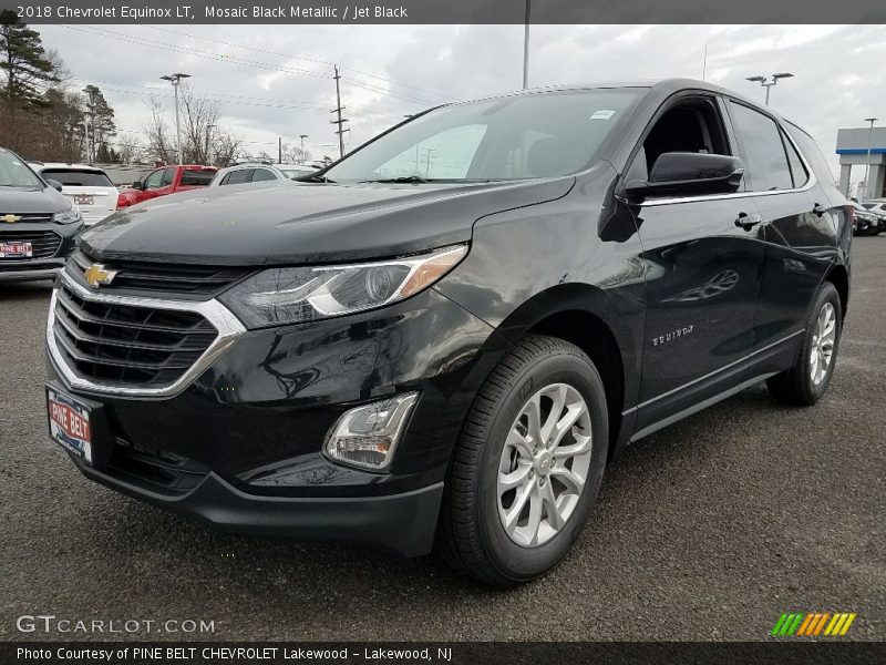 Mosaic Black Metallic / Jet Black 2018 Chevrolet Equinox LT